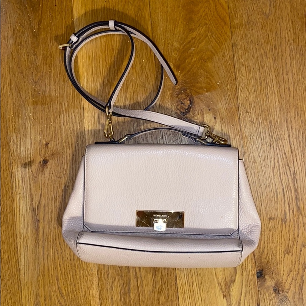 Nude pink micheal kors bag